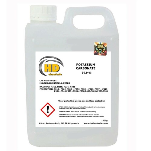 Potassium carbonate 1500g - potassium,