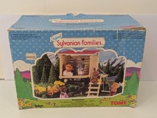 Sylvanian Families Vintage 1986 Tomy Owl Tree House - complete
