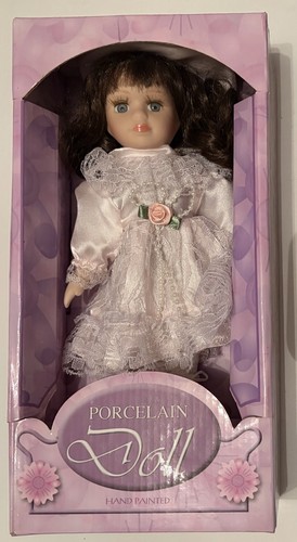 Hand painted porcelain doll - porcelain,