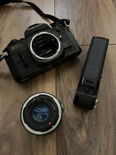 Canon program black lens - ae-1, black,