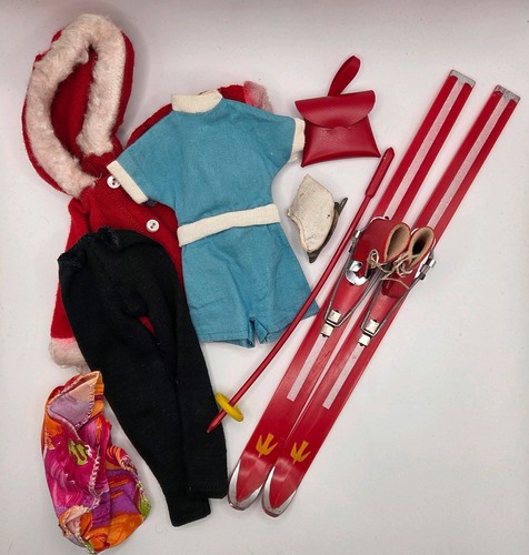 Ideal tammy doll skiing - doll,