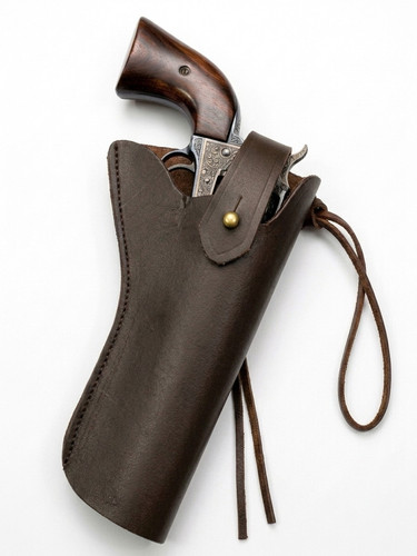 Genuine leather cowboy western - leather,