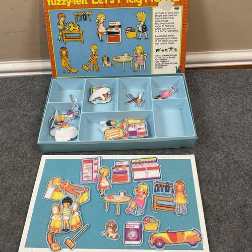 Vintage fuzzy felt - vintage, let’s