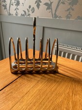ANTIQUE SILVER PLATE TOAST