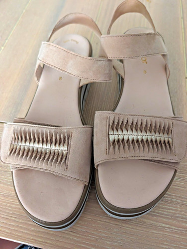 Women gabor beige suede - women's,
