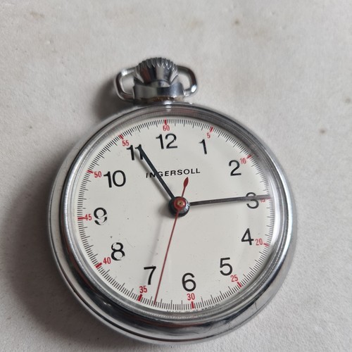 Vintage ingersoll pocket watch - ingersoll,