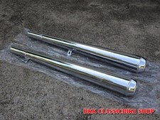 HONDA SuperHawk 305 250 CB72 CB77  EXHAUST MUFFLER 1 PAIR // Brand New