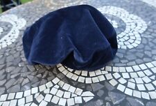 Bermona Trend London Hat Velvet Velour Navy Blue Vintage