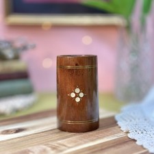 Vintage Indian Inlaid Wooden