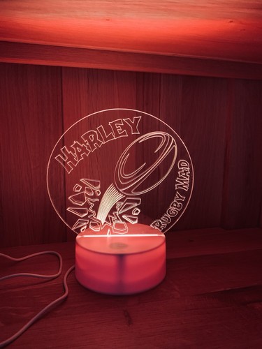 Rugby themed led night - themed, light