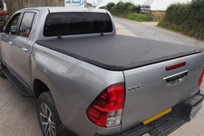2016+ Toyota Hilux D/C Soft Folding Tonneau Cover - Premium Quality