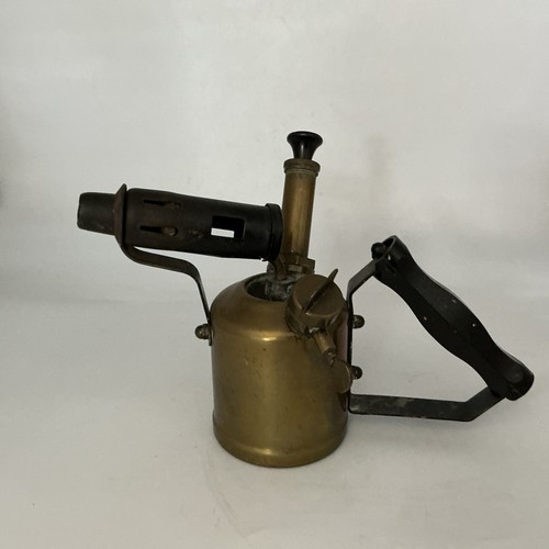 Antique brass paraffin - antique, blow