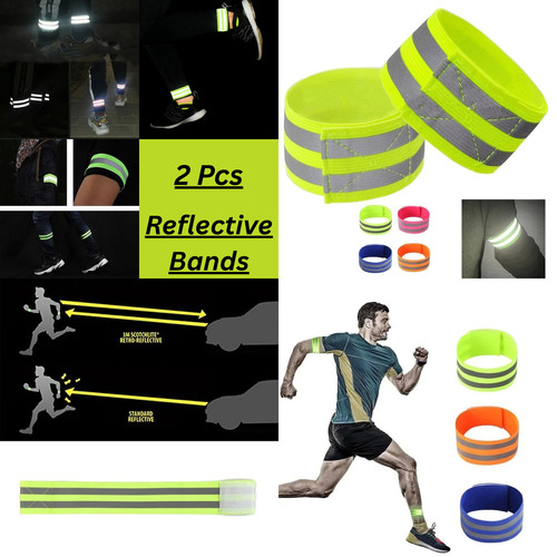 Reflective vis armbands - reflective, hi-vis