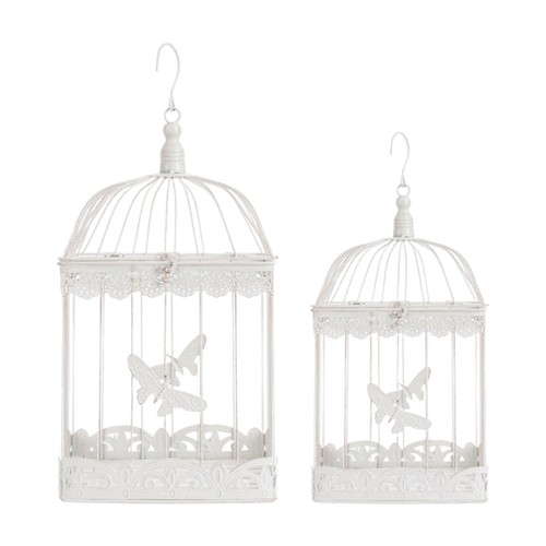 Metal bird cage - bird,
