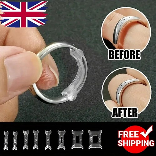 8pcs silicone ring size - silicone,