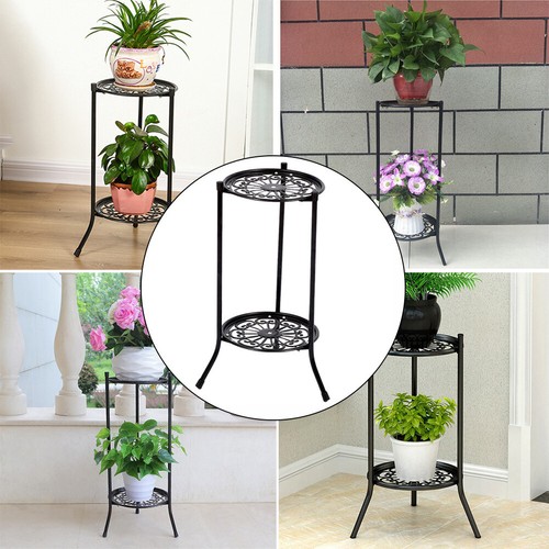 Wrought iron plant stand - plant,
