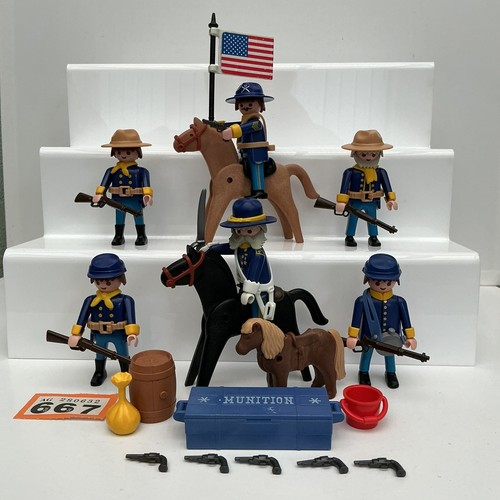 Playmobil western civil war - playmobil,