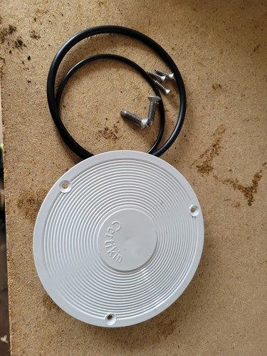 Certikin deck box lid white - box,