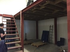 Mezzanine With Staircase And 6