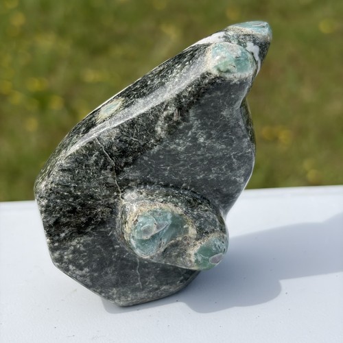 Nephrite jade freeform with - nephrite,