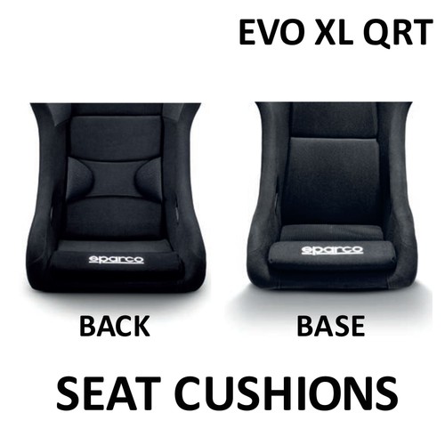 Sparco seat cushions for evo - seat,