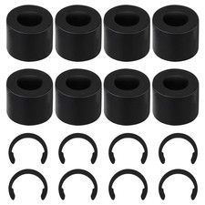 8Pcs Retaining Clip Rings for  Maker and 8Pcs Rubber Roller Replacement,4319