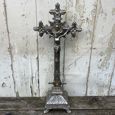 Vintage Silver Plate Crucifix