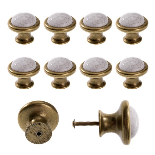 10x vintage door knobs - 10x,
