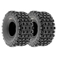 20x10-9 BANSHEE YFZ350 ATV QUAD REAR TYRE ROAD STREET TIRE YAMAHA PAIR A027 SUNF