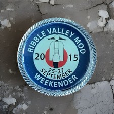 Vintage Scooter 2015 Pin Badge, Vespa, Lambretta, Mods, The Jam, Paul Weller GS