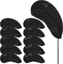 10Pcs Neoprene Golf Iron Head