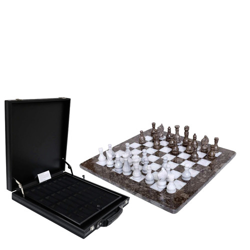 Inches marble chess set - 15,