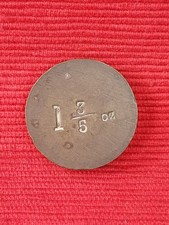 Antique Brass 1  3/5 oz Weight
