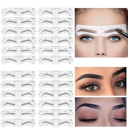 10x eyebrow stencils shaper - 10x,
