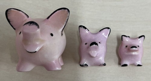 Geobel porcelain pink pig - geobel,