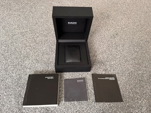 Authentic rado watch box - watch,
