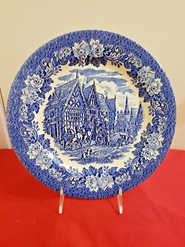 Kingswood blue dinner plate - kingswood,