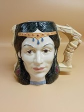 Vintage Samson and Delilah, Royal Doulton, Star Crossed Lovers, Double Faced Jug