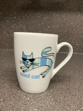 Typhoon Cool Cat Fine Porcelain Coffee/Tea Mug 11 Oz Uk Only.