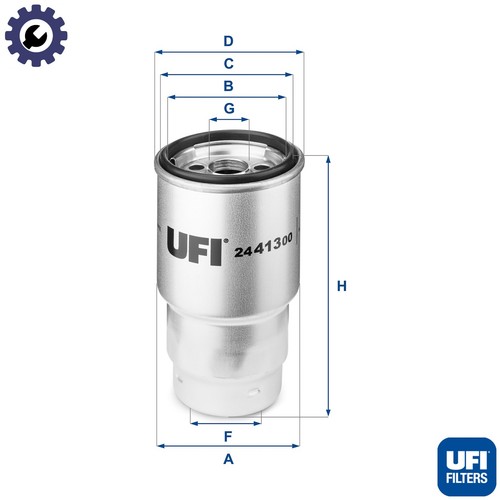 Fuel filter 413 for - filter,