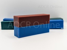 N Gauge Containers Intermodal Plastic N Scale 1:148 - Model Railway Layout
