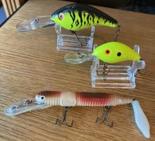 Lot Of 3 - Vtg Manns Fishing