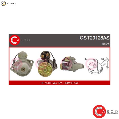 Starter cst20128as for nissan - starter,