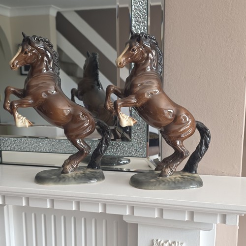 Pair beswick brown rearing - beswick,