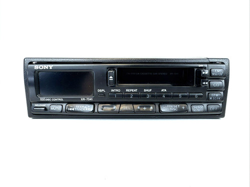 Sony xr7041 vintage car stereo - sony,