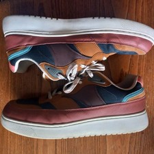 ZARA  TRAINERS UK 10 LACE UP