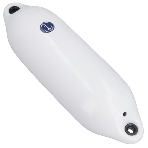 Boat fender white - white, anchor