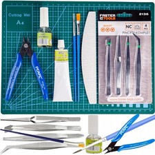 STARTER SET OF MODELLING TOOLS AND ACCESSORIES FOR BEGINNERS
