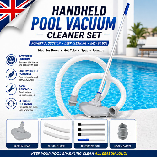 Handheld pool vacuum cleaner - handheld,