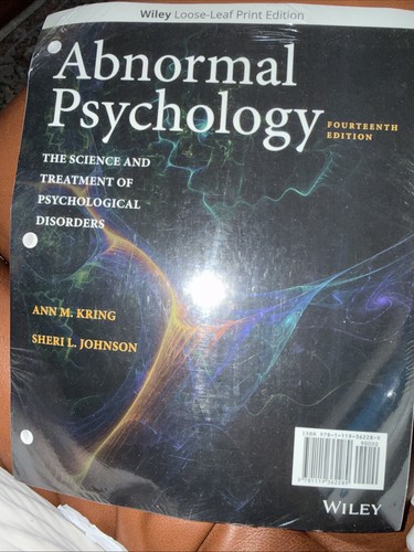Abnormal psychology the - psychology:,